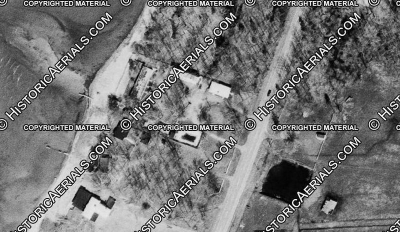 The Breakers Restaurant and Motel (Castaways) - 1968 Aerial (newer photo)